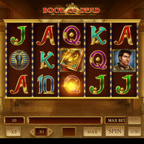 Infinity Casino - Book of Dead Slot Game
