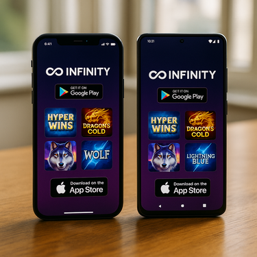 Infinity Casino - Mobile Apps - iOS and Android Download